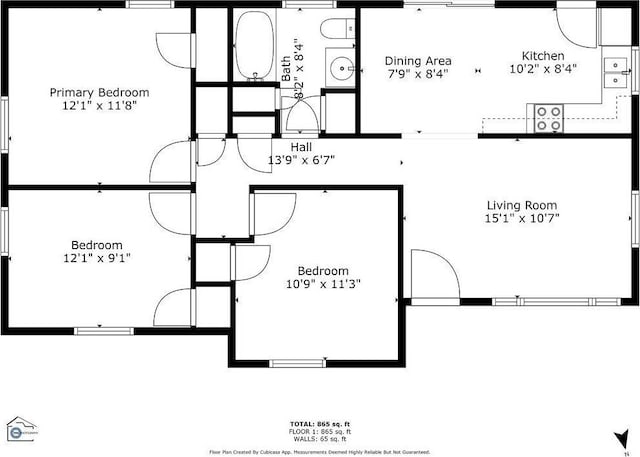 210 Catawba St, Union, SC 29379 - view of room layout