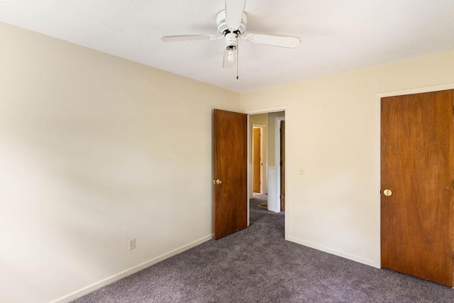 210 Catawba St, Union, SC 29379 - unfurnished bedroom with carpet flooring and ceiling fan