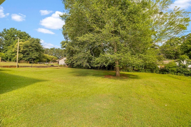 114 W Carolina St, Duncan, SC 29344 - view of grassy yard with view of wooded area