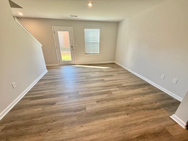 1236 Forestbrook Ln, Spartanburg, SC 29303 - empty room featuring wood finished floors