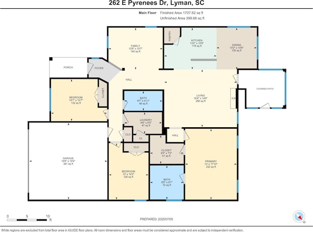 262 E Pyrenees Dr, Lyman, SC 29365