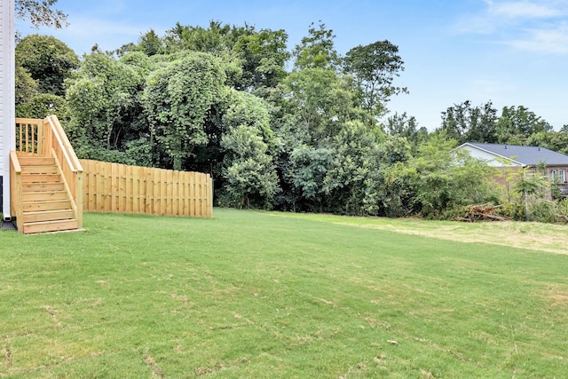 938 Logan St, Spartanburg, SC 29306 - view of yard with stairway