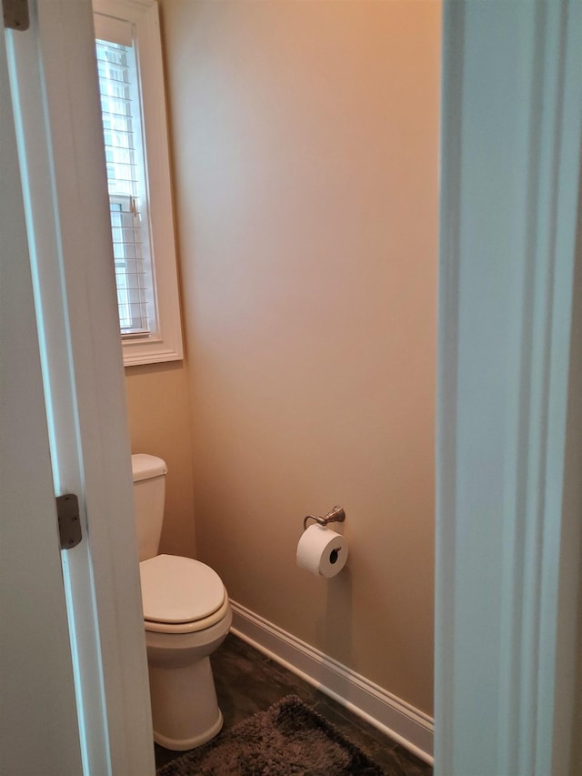178 Ravines Ln, Spartanburg, SC 29301 - bathroom featuring toilet and wood finished floors