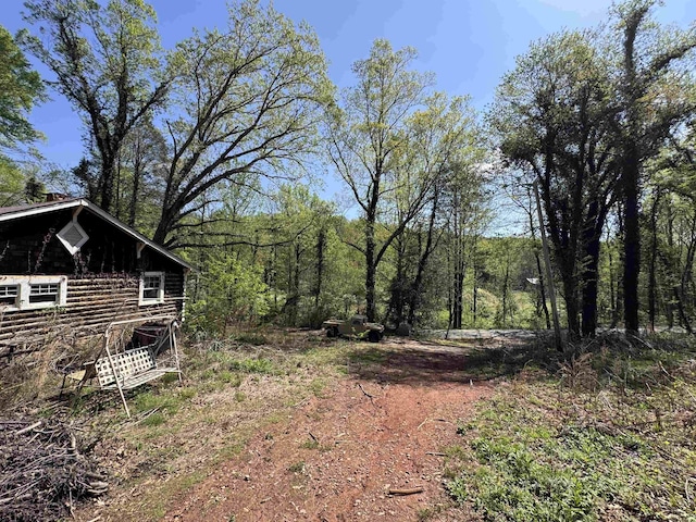 8875 N Tigerville Rd, Travelers Rest, SC 29690 - view of yard featuring a view of trees