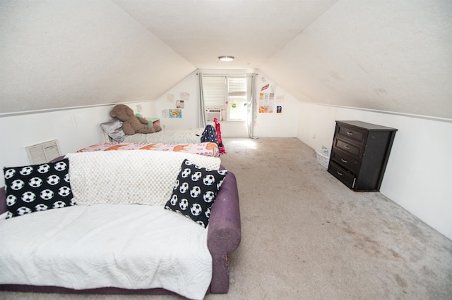 72 Casey Ln, Spartanburg, SC 29301 - bedroom featuring vaulted ceiling and carpet flooring