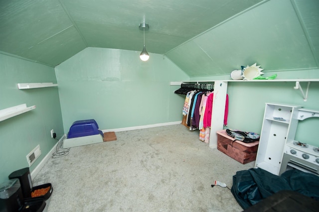 72 Casey Ln, Spartanburg, SC 29301 - additional living space featuring lofted ceiling and carpet