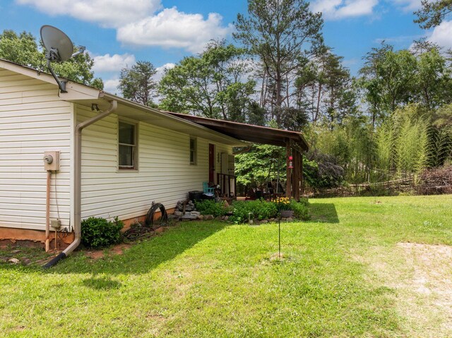 1342 Old Canaan Rd, Spartanburg, SC 29306 - view of grassy yard