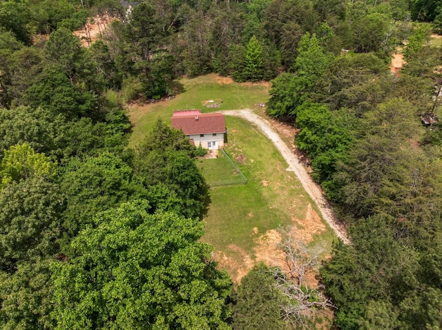 1342 Old Canaan Rd, Spartanburg, SC 29306 - view from above of property featuring a heavily wooded area