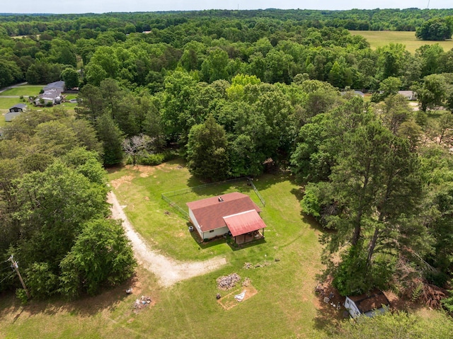 1342 Old Canaan Rd, Spartanburg, SC 29306 - aerial overview of property's location featuring a heavily wooded area