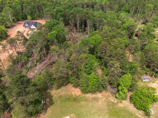 1342 Old Canaan Rd, Spartanburg, SC 29306 - view of subject property with a heavily wooded area