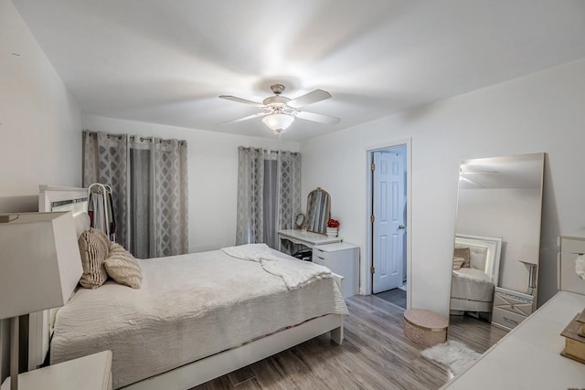 521 Signal Hill Ln, Inman, SC 29349 - bedroom featuring wood finished floors and a ceiling fan