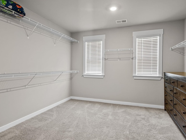1116 Denington Dr, Spartanburg, SC 29307 - walk in closet with carpet flooring