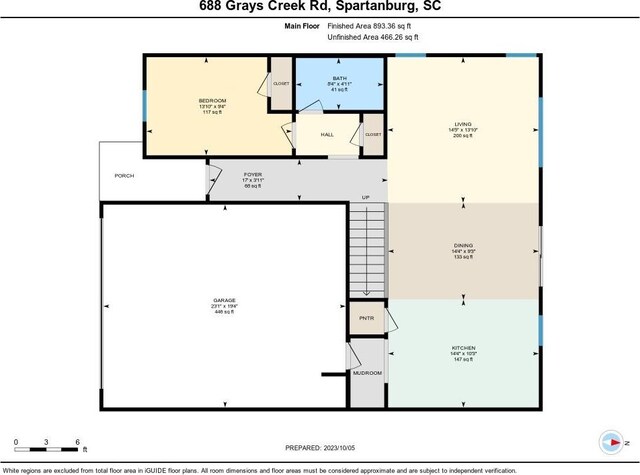688 Grays Creek Rd, Spartanburg, SC 29303
