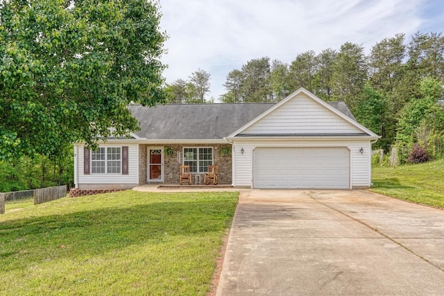 286 Heatherbrook Dr, Lyman, SC 29365 - single story home with a garage, driveway, and stone siding