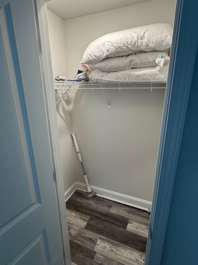 711 Burbrook Ln, Boiling Springs, SC 29316 - walk in closet featuring dark wood-style flooring