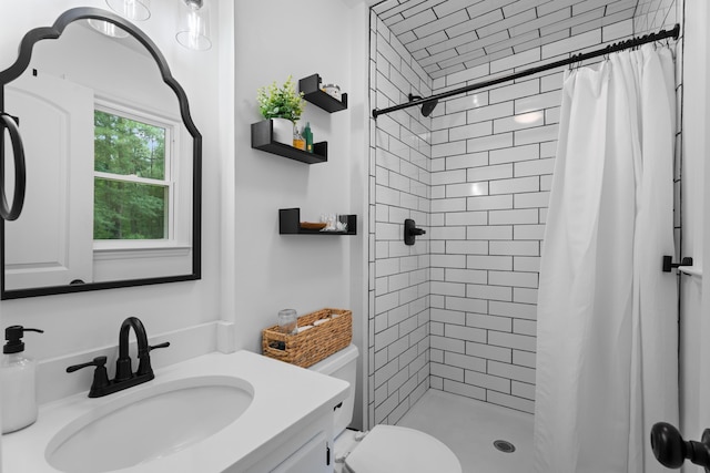 15864 Asheville Hwy, Campobello, SC 29322 - full bath featuring a stall shower and vanity