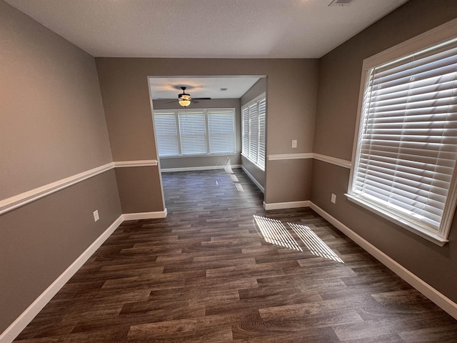 313 Trail Crossing Ln, Inmann, SC 29349 - empty room featuring wood finished floors and ceiling fan