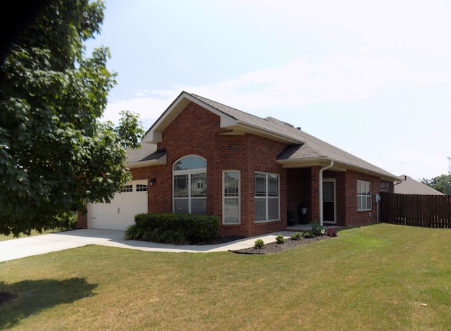 240 Stonecrest Dr, Roebuck, SC 29376 - view of front of property with a garage, brick siding, and driveway