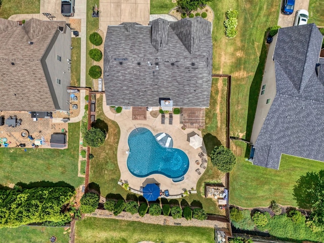 332 Heritage Point Dr, Simpsonville, SC 29681 - drone / aerial view of a pool area