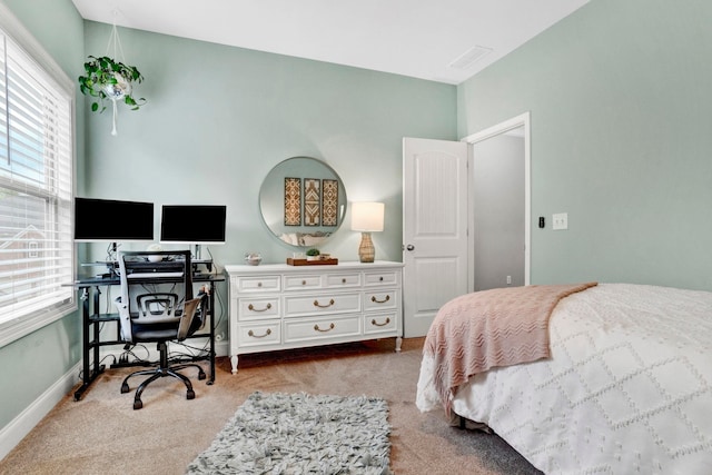 332 Heritage Point Dr, Simpsonville, SC 29681 - carpeted bedroom with multiple windows and an office area