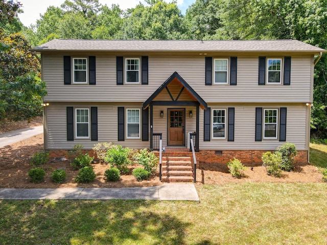 236 Heathwood Dr, Spartanburg, SC 29307 - colonial home with a front lawn