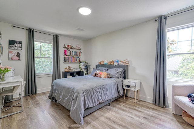 236 Heathwood Dr, Spartanburg, SC 29307 - bedroom featuring light wood-style flooring