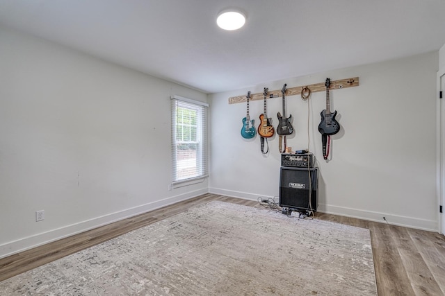 236 Heathwood Dr, Spartanburg, SC 29307 - empty room featuring wood finished floors and baseboards