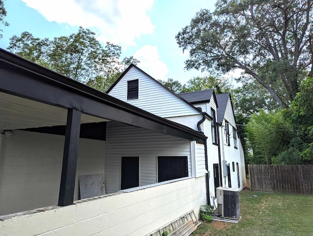2115 Oakhurst Cir, Spartanburg, SC 29302 - view of home's exterior featuring a central air condition unit