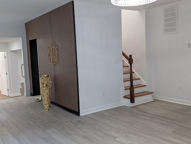 2115 Oakhurst Cir, Spartanburg, SC 29302 - interior space with light wood-style floors and stairway