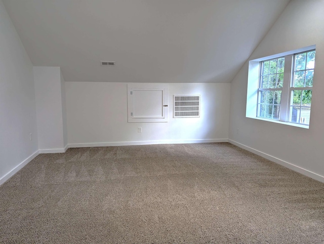 2115 Oakhurst Cir, Spartanburg, SC 29302 - additional living space with lofted ceiling and carpet flooring