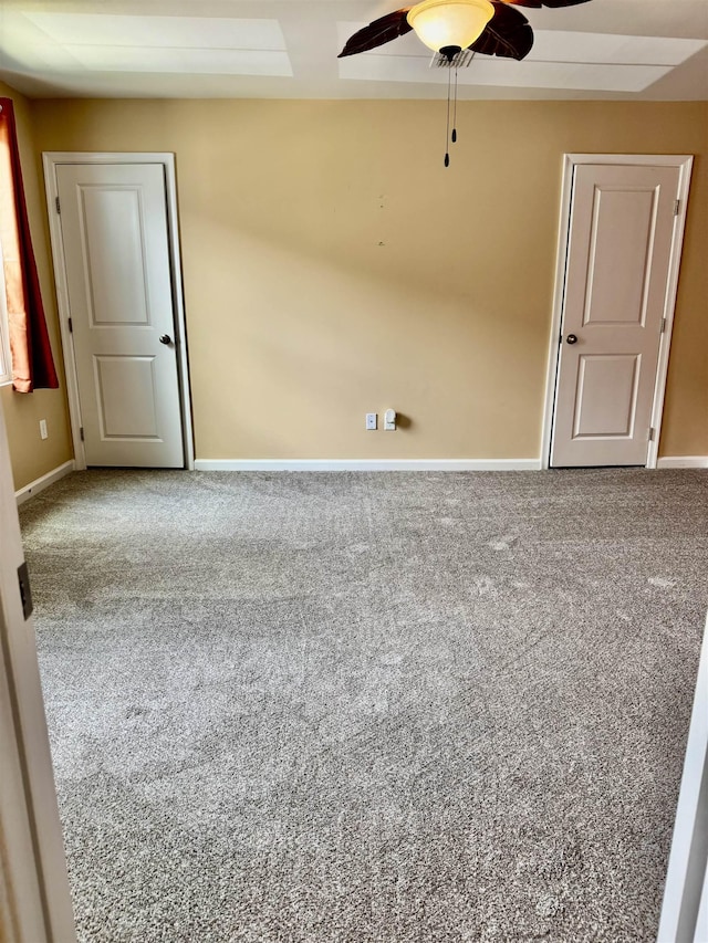 171 Ralston Rd, Greer, SC 29351 - empty room with ceiling fan and carpet flooring
