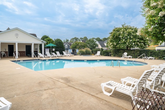 363 Robin Helton Dr, Boiling Springs, SC 29316 - community pool with a patio area