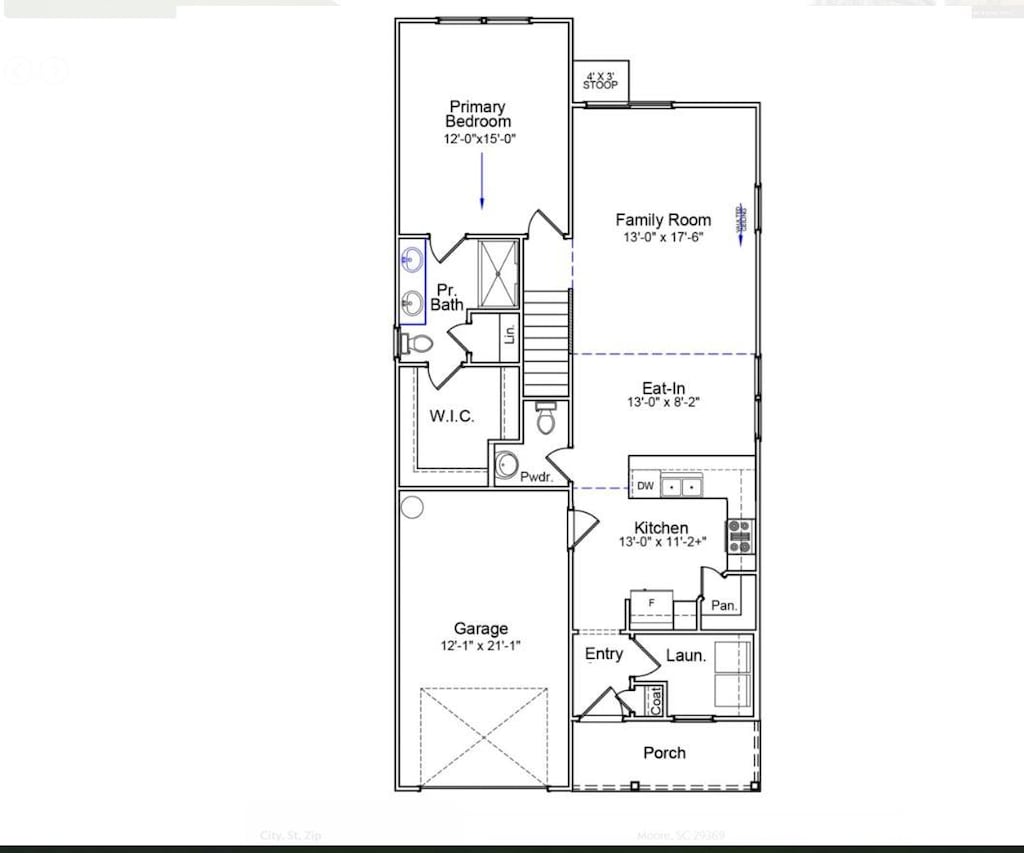 201 Braxton Dr, Moore, SC 29369 - photo 2