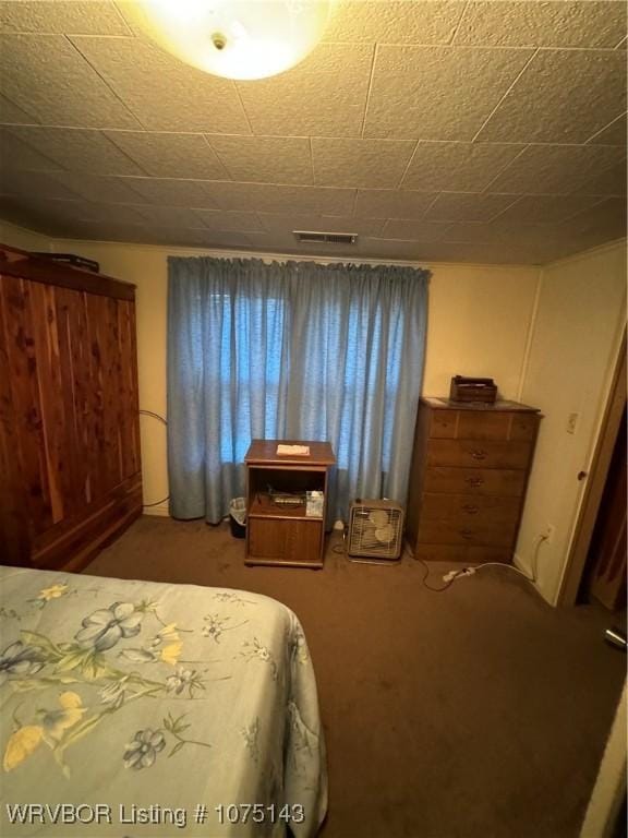 bedroom featuring carpet flooring