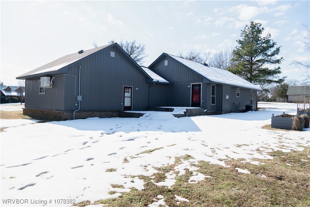 view of back of property