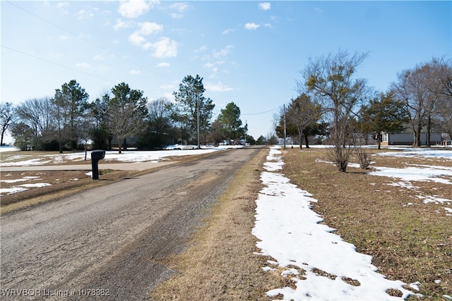 view of road