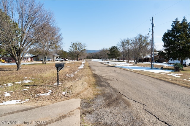 view of street