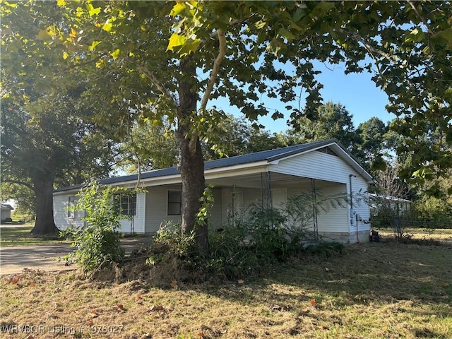 view of front of house