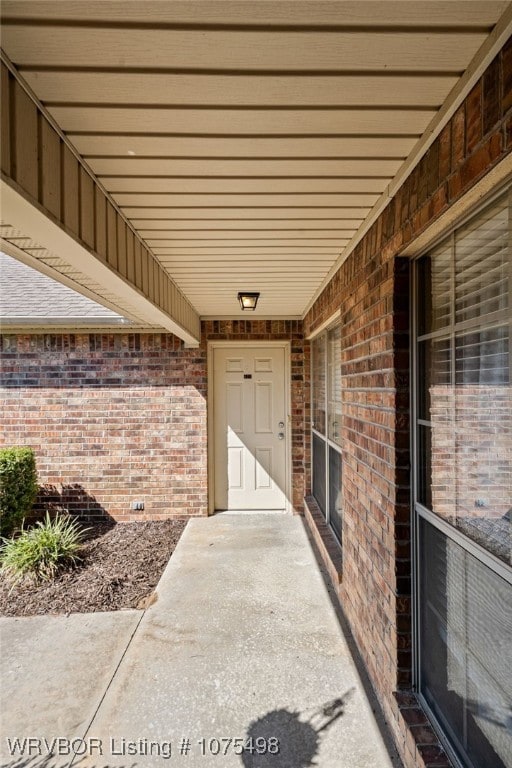 view of entrance to property