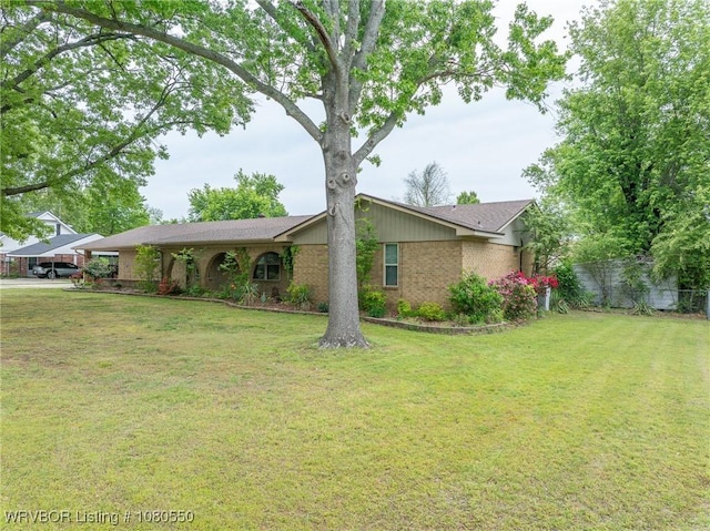 8611 Royal Ridge Dr, Fort Smith, AR 72903 - view of front facade with brick siding