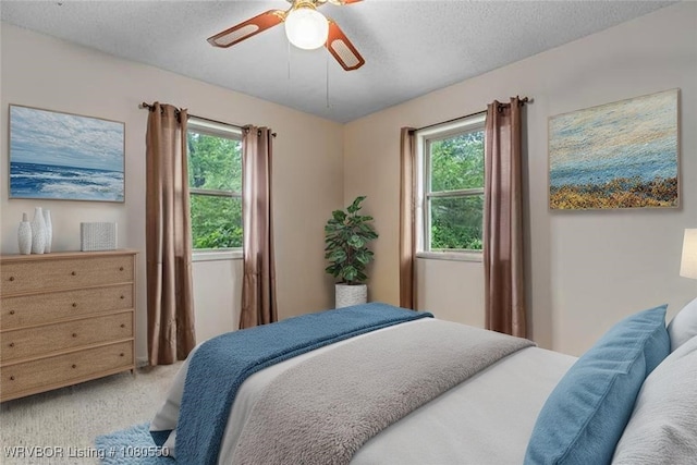 8611 Royal Ridge Dr, Fort Smith, AR 72903 - carpeted bedroom with multiple windows and ceiling fan