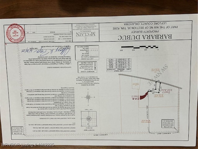 3204 W George, Pocola, OK 74902 - view of miscellaneous document