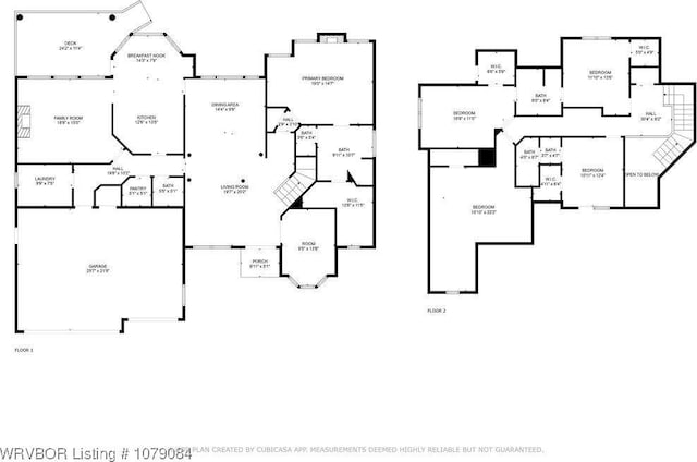 8815 Lakeside Way, Fort Smith, AR 72903 - home floor plan