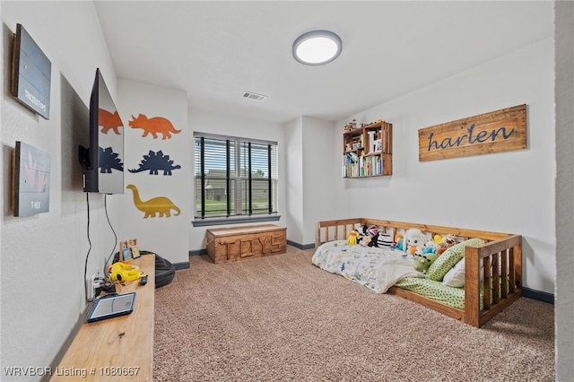 interior space with visible vents and baseboards