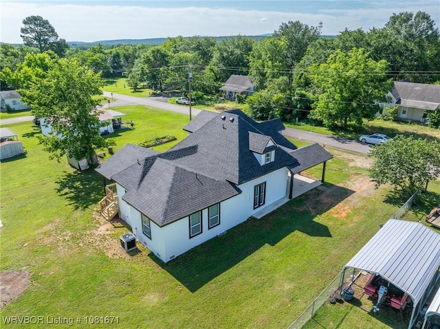 179 E Grove St, Magazine, AR 72943 - aerial view of property and surrounding area