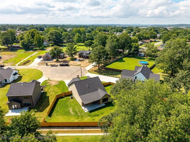 9005 Carson Way, Fort Smith, AR 72908 - aerial perspective of suburban area