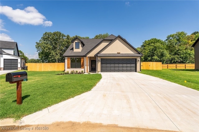 9005 Carson Way, Fort Smith, AR 72908 - modern farmhouse featuring driveway, a garage, brick siding, and board and batten siding