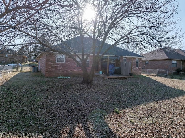 view of rear view of house