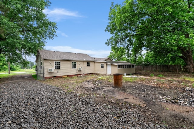 2308 N 50th St, Fort Smith, AR 72904 - rear view of property with crawl space