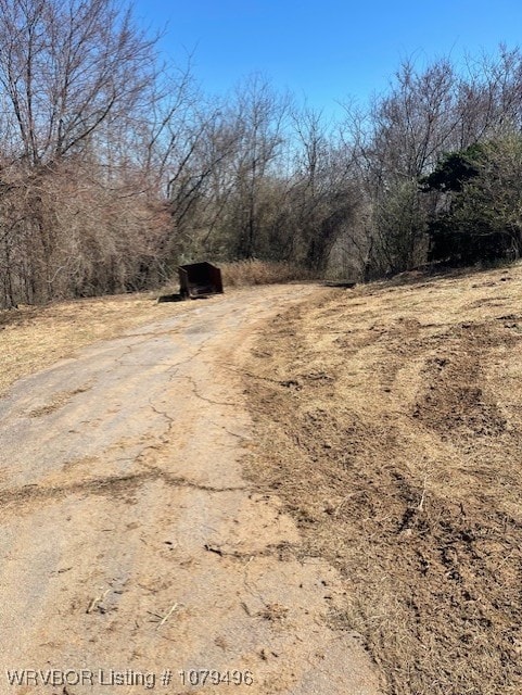 view of road